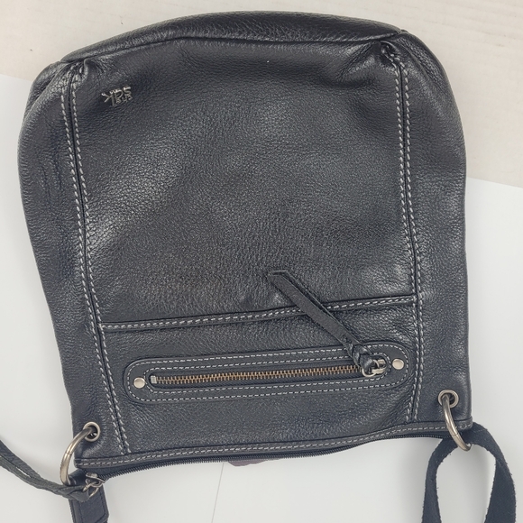 The Sak Crossbody Purse - Black Leather - Picture 2 of 12